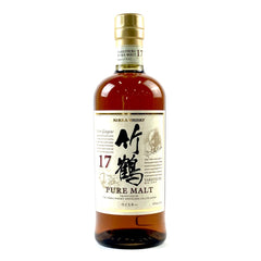 【東京都内限定お届け】ニッカ NIKKA 竹鶴 17年 ピュアモルト 700ml 国産ウイスキー 【古酒】