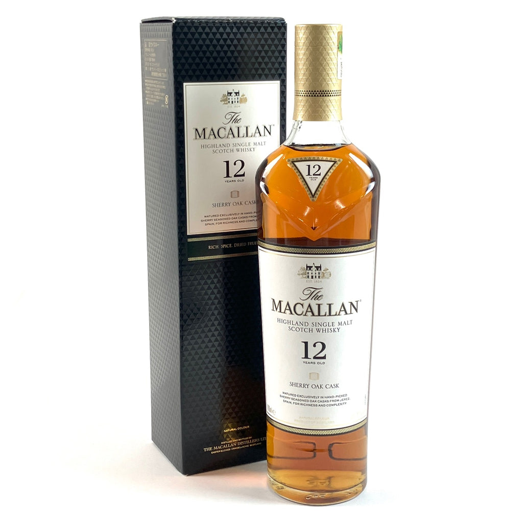 マッカラン MACALLAN 12年 シェリーオークカスク 700ml スコッチウイスキー シングルモルト 【古酒】