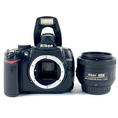 ニコン Nikon D5000 + AF-S DX NIKKOR 35mm F1.8G デジタル 一眼レフカメラ 【中古】