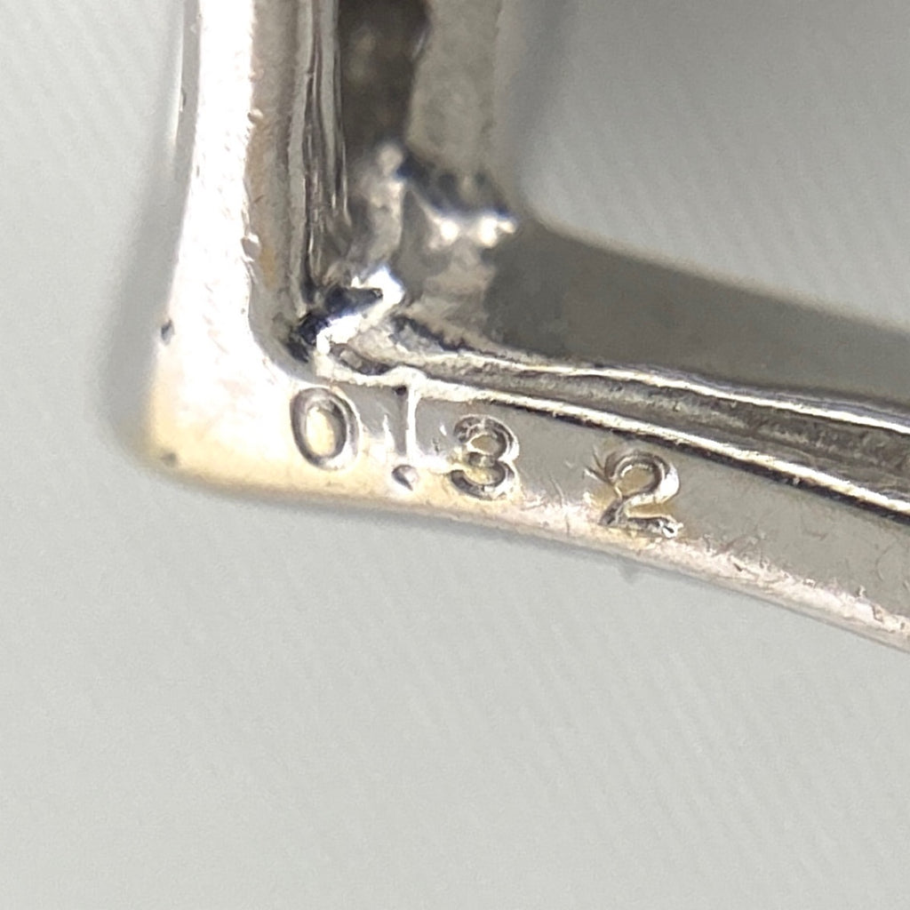 ハートモチーフ デザインネックレス WG ホワイトゴールド ペンダント メレダイヤ ダイヤモンド ネックレス K18 WG 750 レディース 【中古】nbjwl