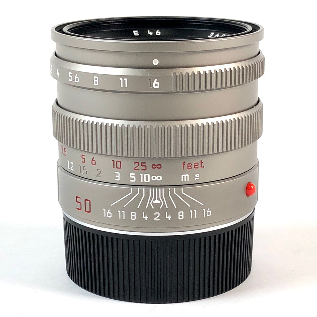 ライカ LEICA SUMMILUX-M 50mm F1.4 ズミルックス チタン Mマウント レンジファインダーカメラ用レンズ 【中古】