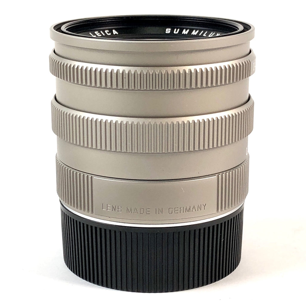 ライカ LEICA SUMMILUX-M 50mm F1.4 ズミルックス チタン Mマウント レンジファインダーカメラ用レンズ 【中古】