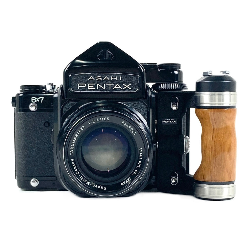 ペンタックス PENTAX 6×7 + SMC TAKUMAR 6x7 105mm F2.4 中判カメラ 【中古】