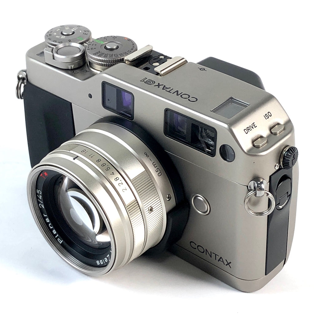 コンタックス CONTAX G1 + Planar T* 45mm F2 プラナー Gマウント フィルム レンジファインダーカメラ 【中古】