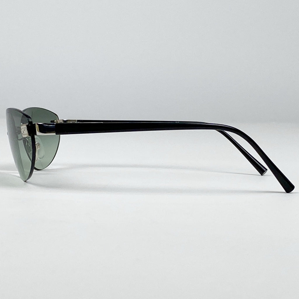 シャネル ココマーク サングラス アイウェア サングラス メタル ブラック 4069 レディース 【中古】brbag