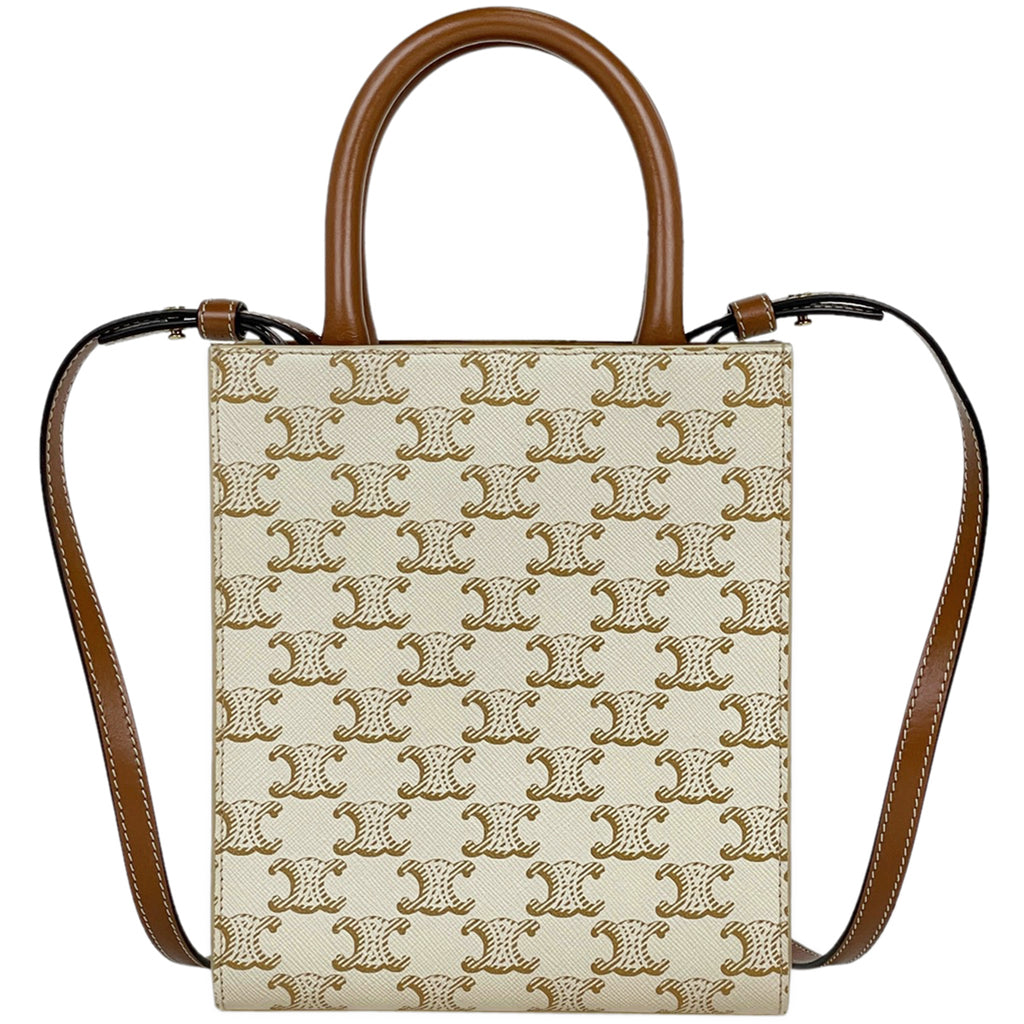 CELINE トリオンフ ミニ バーティカルカバ　ショルダーバッグ 2WAY バイセル公式】【在庫一掃】 セリーヌ ミニ バーティカル カバ