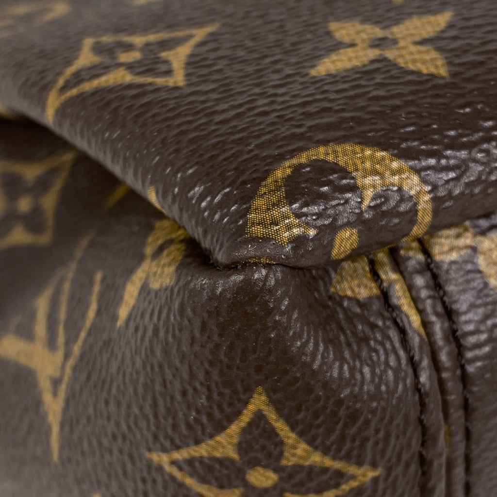 ルイ・ヴィトン パラス 肩掛け ショルダーバッグ 2WAY ハンドバッグ モノグラム ブラウン ピンク レディース 【中古】brbag