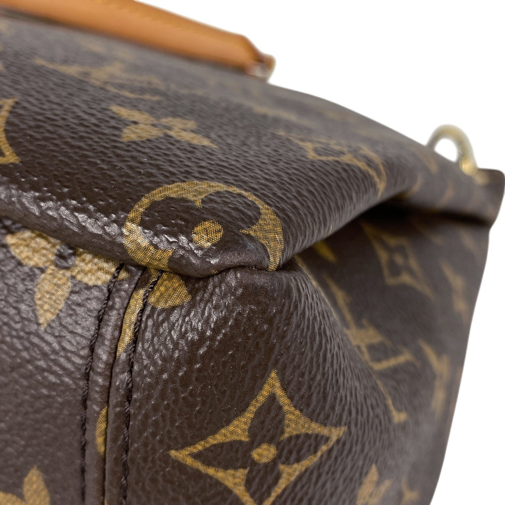 ルイ・ヴィトン パラス 肩掛け ショルダーバッグ 2WAY ハンドバッグ モノグラム ブラウン ピンク レディース 【中古】brbag