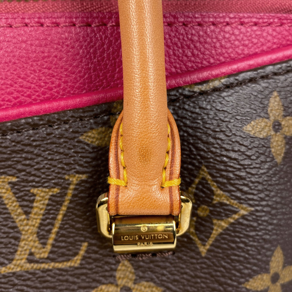 ルイ・ヴィトン パラス 肩掛け ショルダーバッグ 2WAY ハンドバッグ モノグラム ブラウン ピンク レディース 【中古】brbag