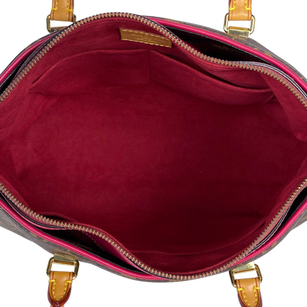 ルイ・ヴィトン パラス 肩掛け ショルダーバッグ 2WAY ハンドバッグ モノグラム ブラウン ピンク レディース 【中古】brbag