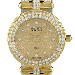 ヴァンクリーフ＆アーペル スポーツ 2 13607 腕時計 YG クォーツ ゴールド レディース 【中古】wtcbb