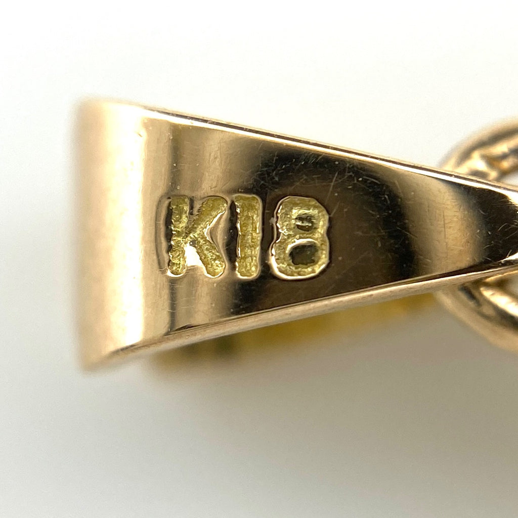 メレダイヤ ペンダントトップ YG イエローゴールド ペンダントトップ K18 ダイヤモンド レディース 【中古】nbjwl