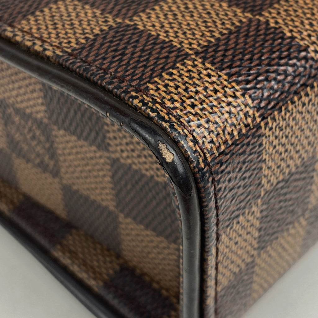 ルイ・ヴィトン トライベッカ ミニ ワンショルダー ショルダーバッグ ダミエ ブラウン N51162 レディース 【中古】brbag