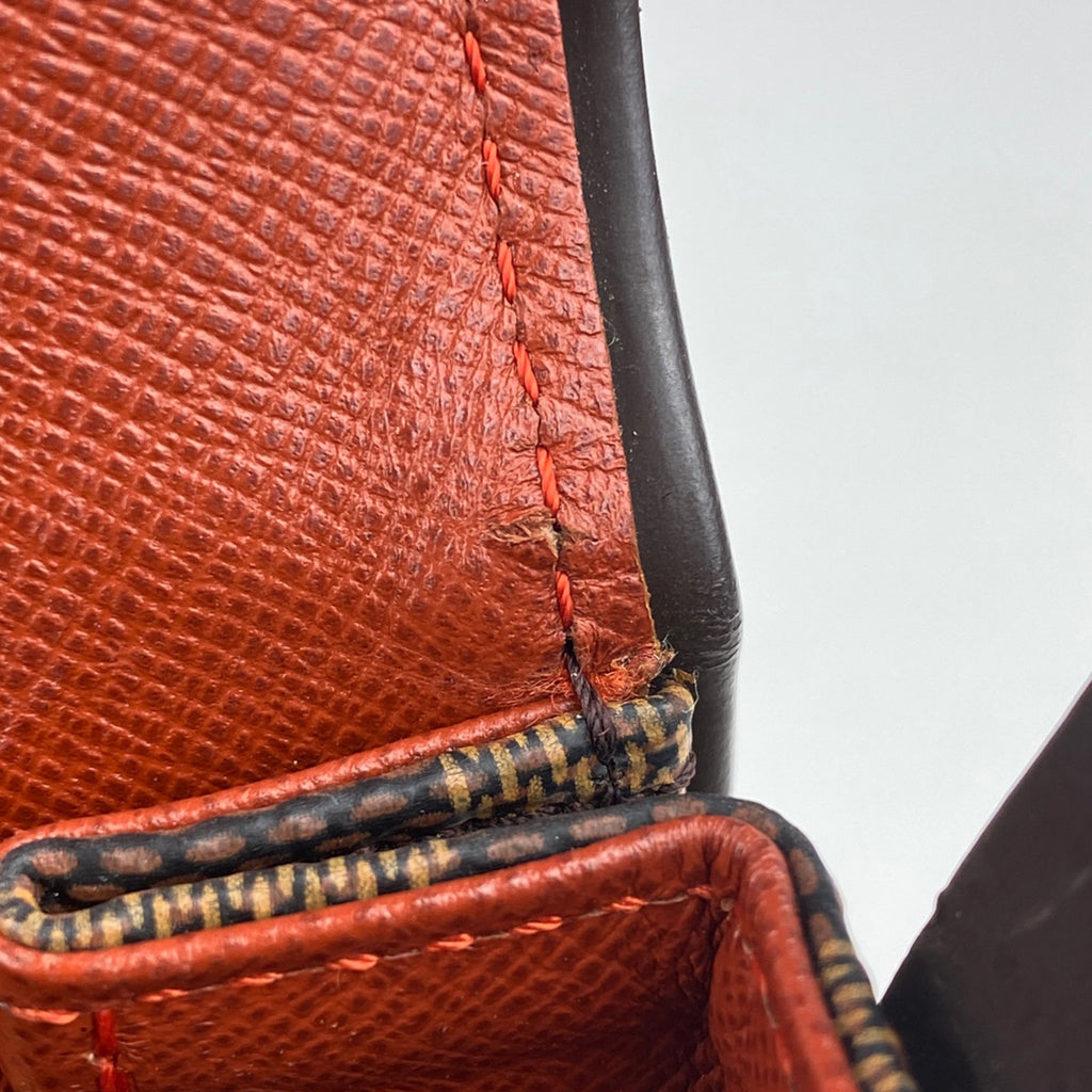 ルイ・ヴィトン トライベッカ ミニ ワンショルダー ショルダーバッグ ダミエ ブラウン N51162 レディース 【中古】brbag