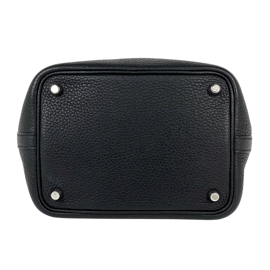 エルメス ピコタンロック PM ミニバッグ ハンドバッグ トリヨンクレマンス ブラック Y レディース 【中古】brbag