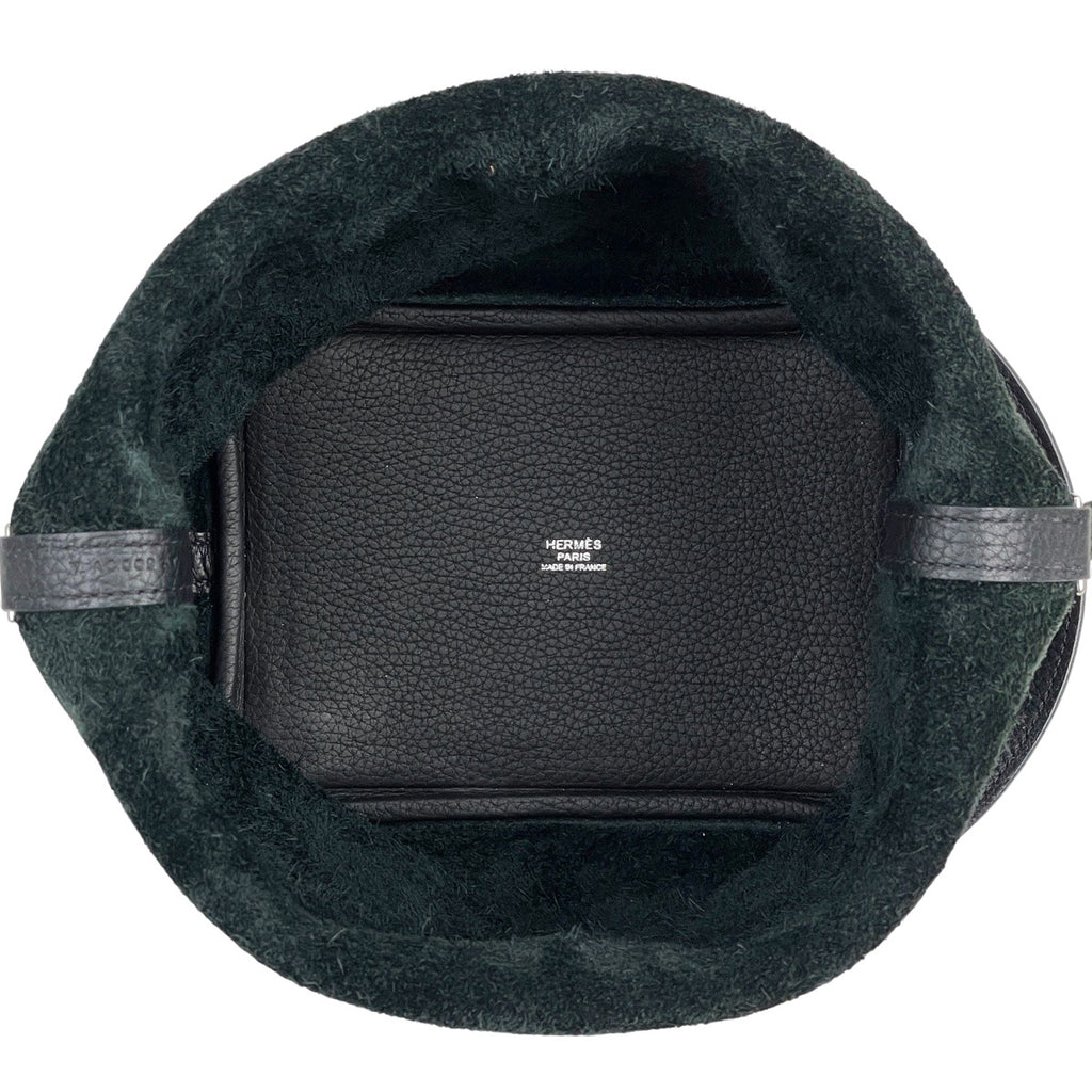 エルメス ピコタンロック PM ミニバッグ ハンドバッグ トリヨンクレマンス ブラック Y レディース 【中古】brbag