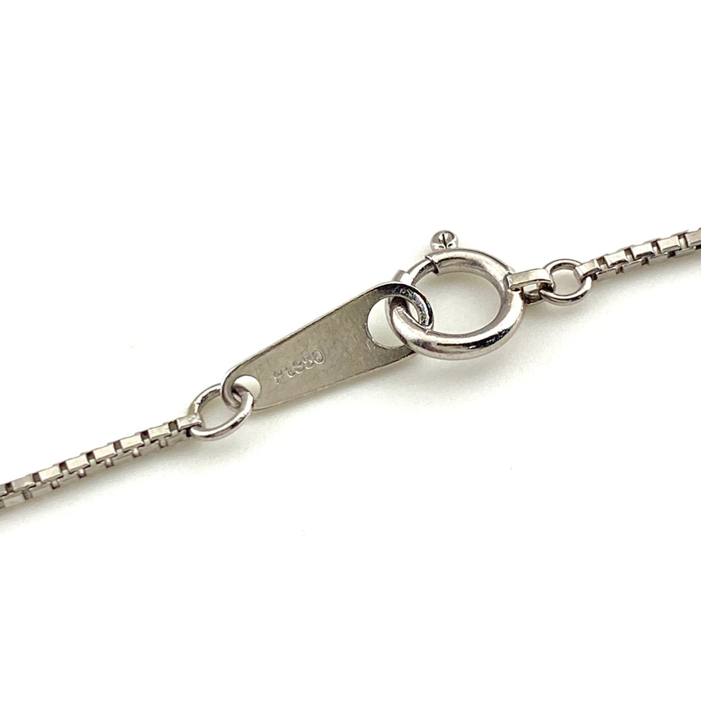 メレダイヤ デザインネックレス プラチナ ペンダント ネックレス Pt900 Pt850 ダイヤモンド レディース 【中古】nbjwl