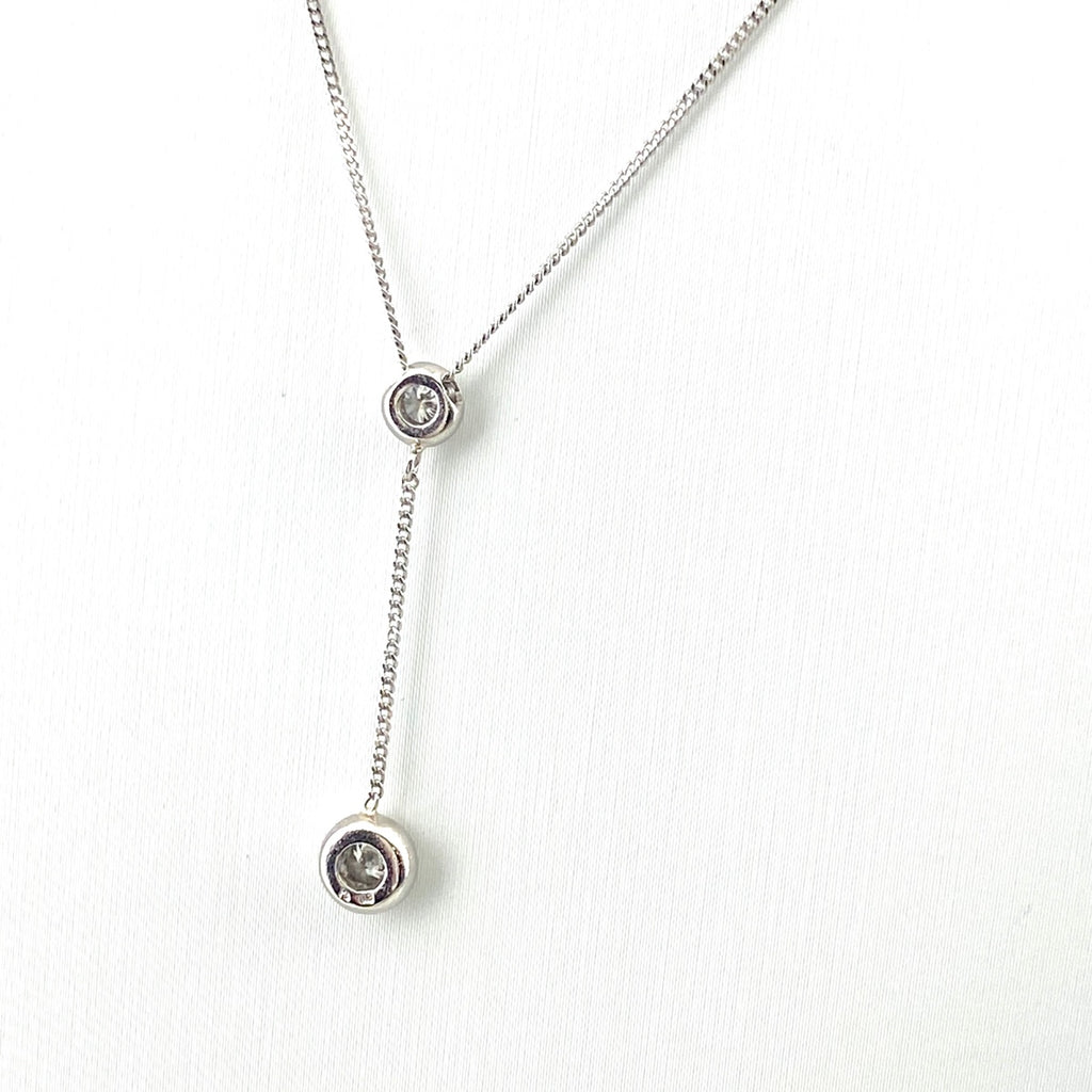 メレダイヤ デザインネックレス プラチナ ペンダント ネックレス Pt850 ダイヤモンド レディース 【中古】nbjwl