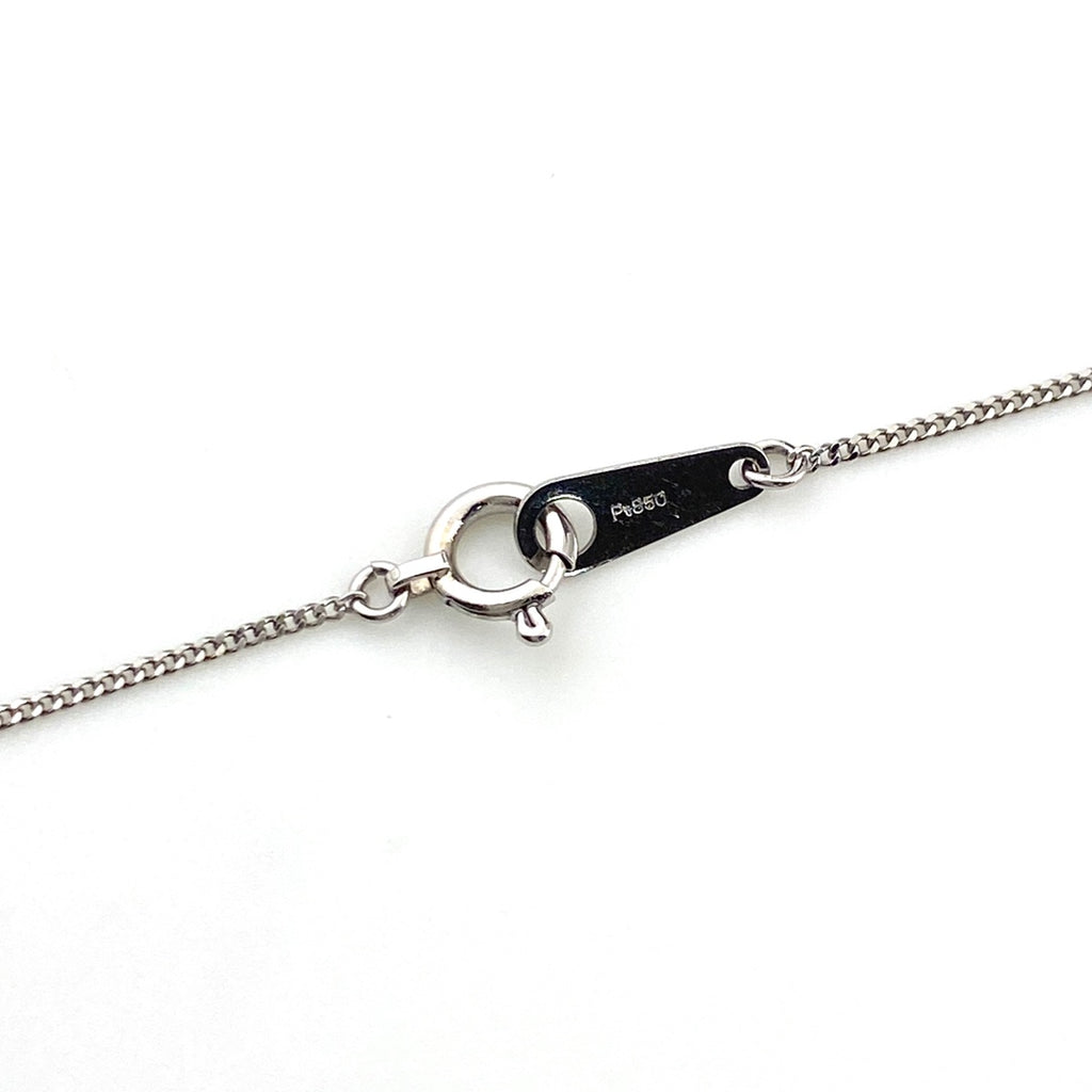 メレダイヤ デザインネックレス プラチナ ペンダント ネックレス Pt850 ダイヤモンド レディース 【中古】nbjwl