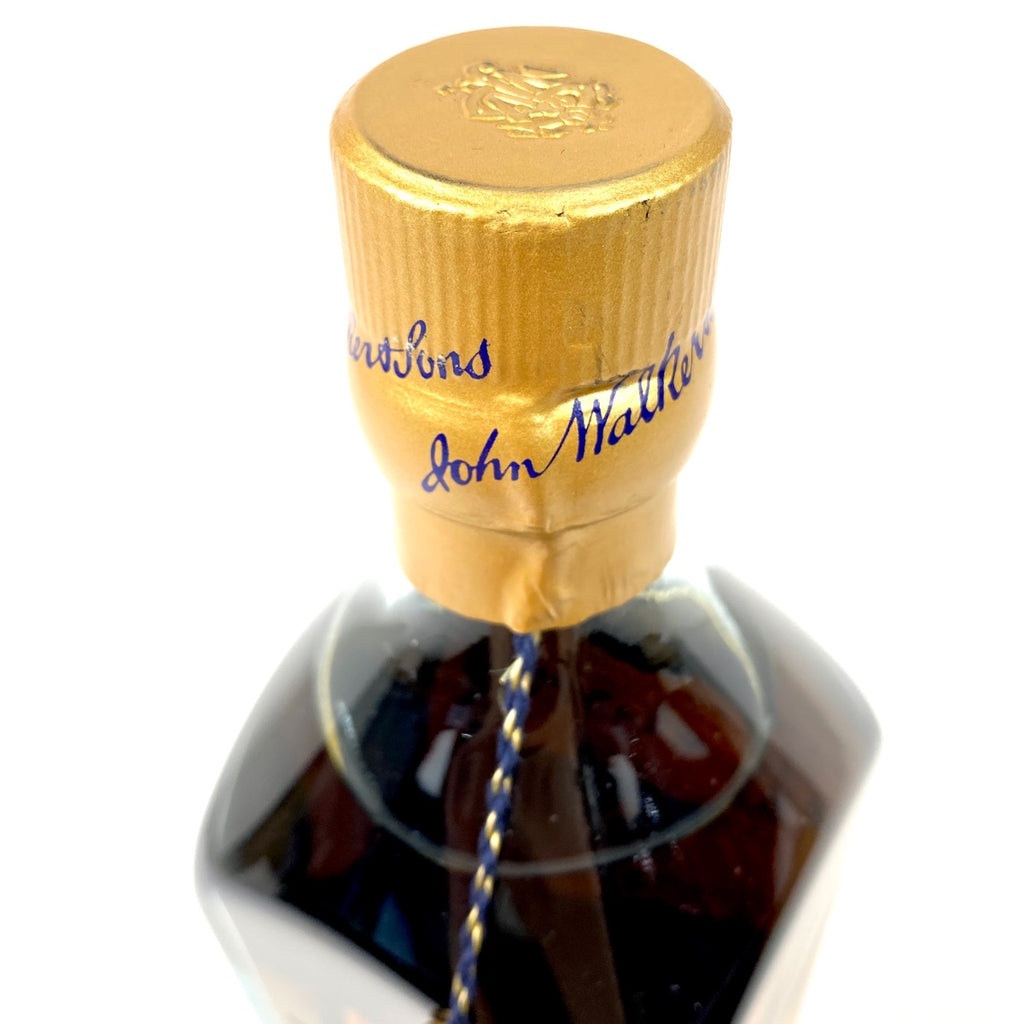 ジョニーウォーカー JOHNNIE WALKER ブルーラベル 750ml スコッチウイスキー ブレンデッド 【古酒】liqbb
