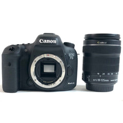 キヤノン Canon EOS 7D Mark II EF-S 18-135 IS STM レンズキット デジタル 一眼レフカメラ 【中古】