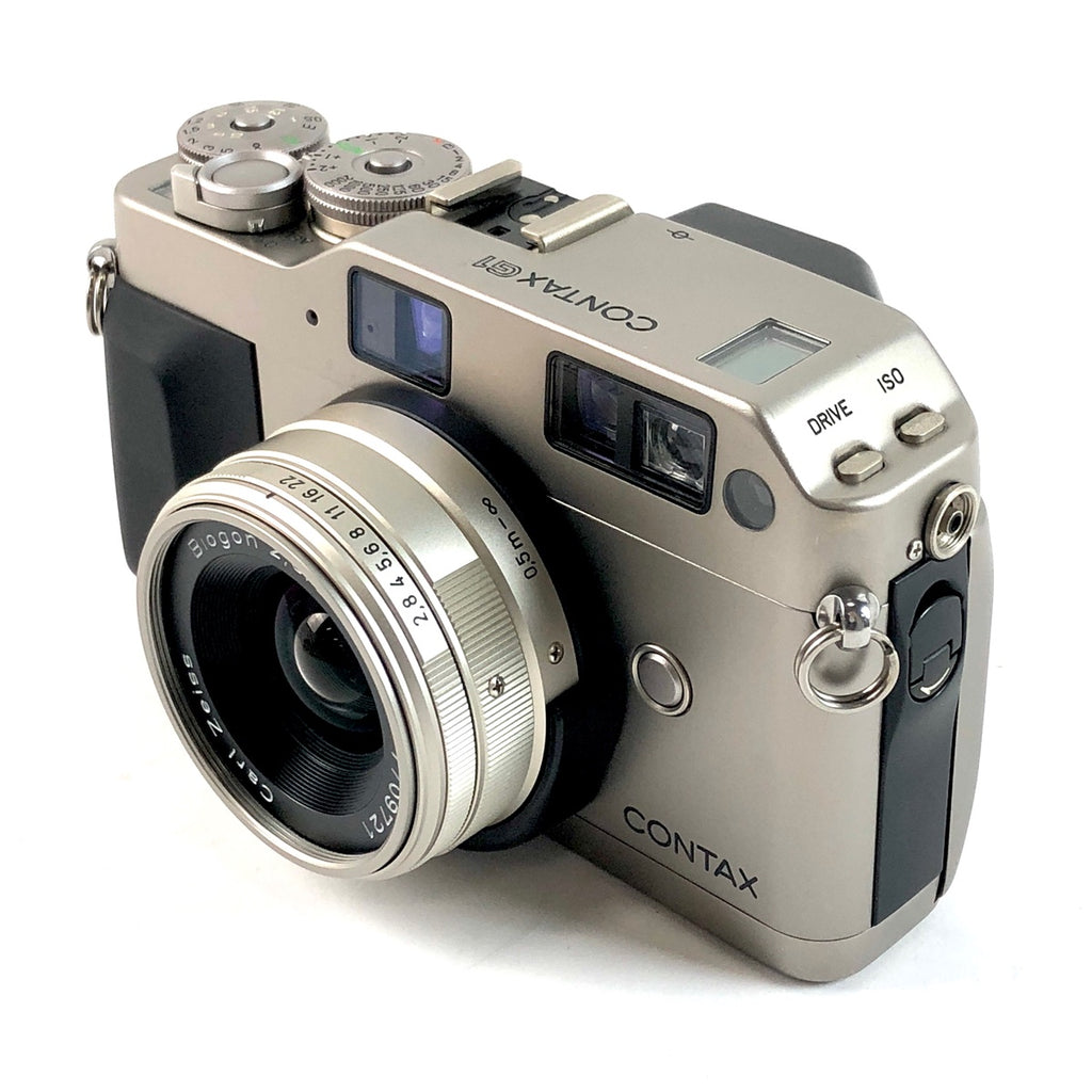 コンタックス CONTAX G1 ＋ Biogon T* 28mm F2.8 ビオゴン Gマウント フィルム レンジファインダーカメラ 【中古】