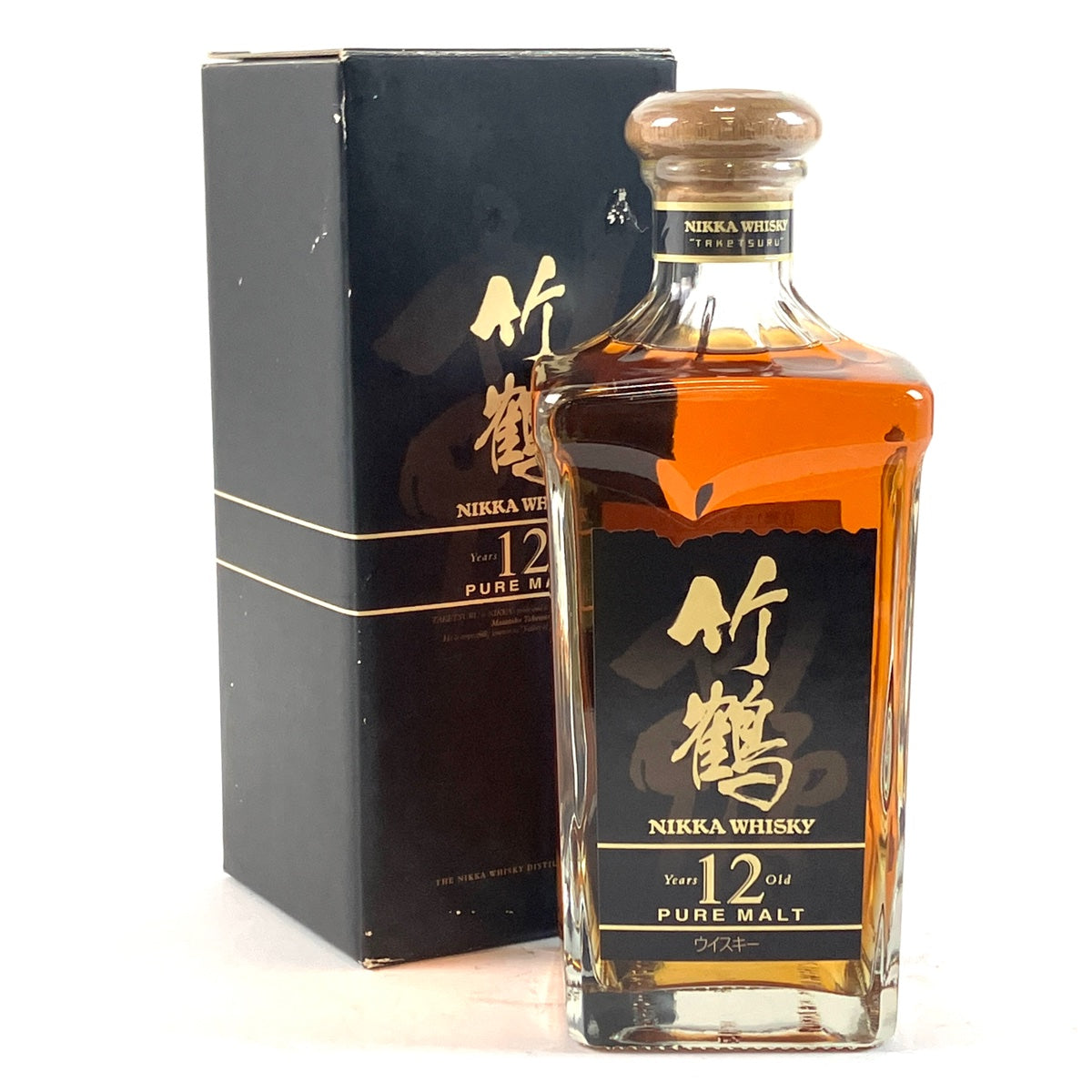 バイセル公式】【東京都内限定お届け】ニッカ NIKKA 竹鶴 12年 ピュアモルト 角瓶 660ml 国産ウイスキー 【古酒】 - バイセルブランシェ