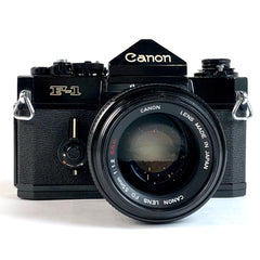 キヤノン Canon F-1 + FD 55mm F1.2 S.S.C.［ジャンク品］ フィルム マニュアルフォーカス 一眼レフカメラ 【中古】