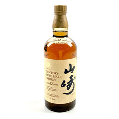 【東京都内限定お届け】サントリー SUNTORY 山崎 12年 ピュアモルト 特級 760ml 国産ウイスキー 【古酒】