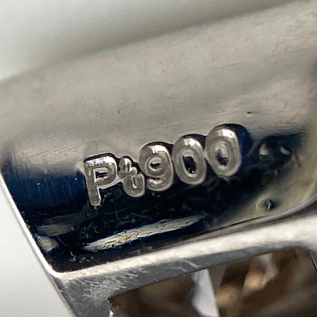 ダイヤモンド デザインネックレス プラチナ ペンダント ネックレス Pt900 Pt850 ダイヤモンド レディース 【中古】nbjwl