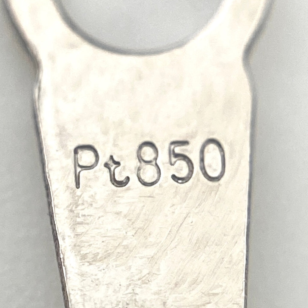 ダイヤモンド デザインネックレス プラチナ ペンダント ネックレス Pt900 Pt850 ダイヤモンド レディース 【中古】nbjwl