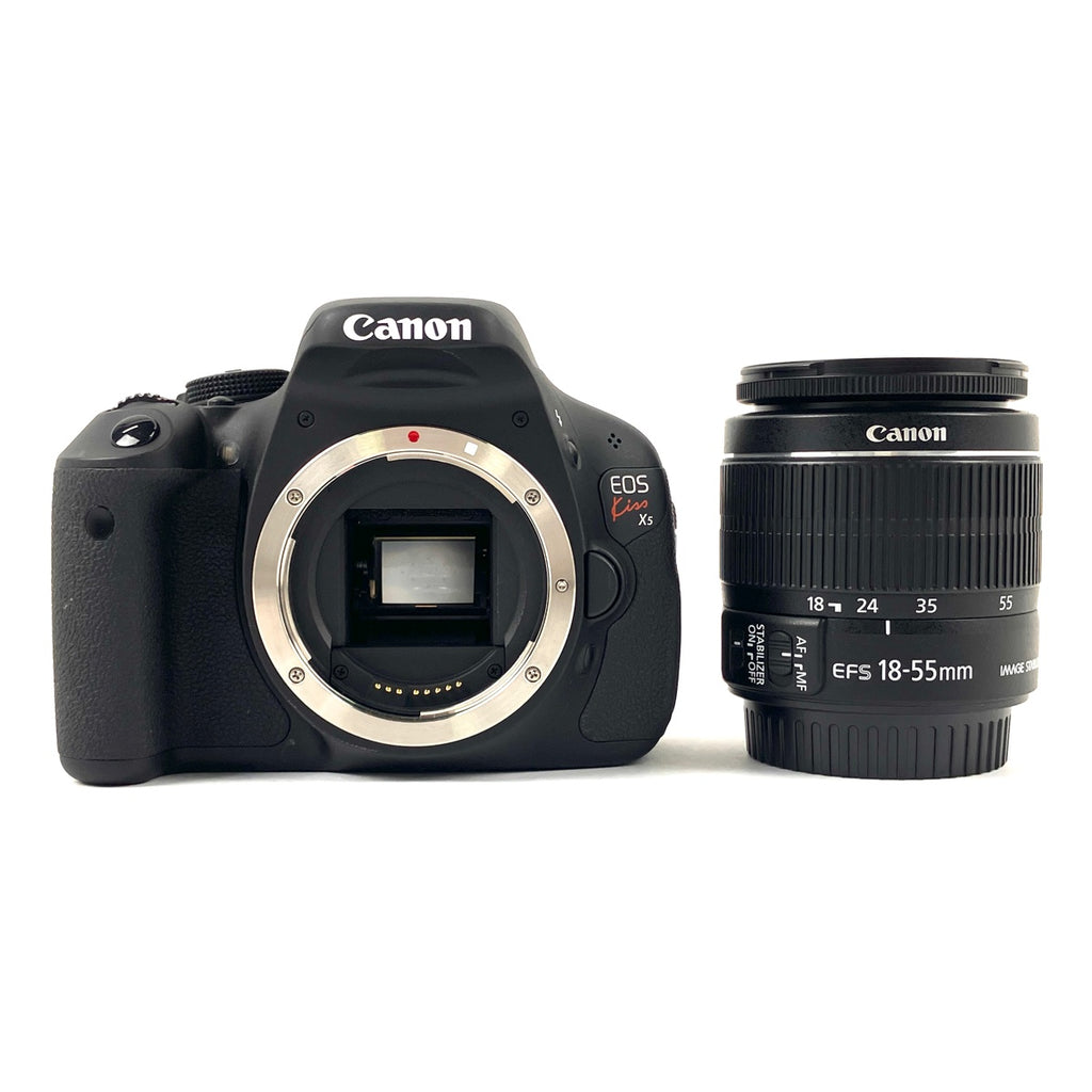 キヤノン Canon EOS Kiss X5 EF-S 18-55 IS II レンズキット デジタル 一眼レフカメラ 【中古】