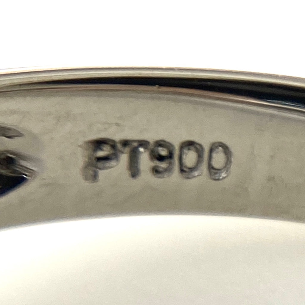 ダイヤモンド デザインリング プラチナ 指輪 メレダイヤ リング 13号 Pt900 ダイヤモンド レディース 【中古】nbjwl