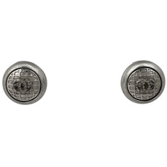 【在庫一掃】 シャネル ココマーク イヤリング CCマーク ラウンド イヤリング シルバーメッキ シルバー レディース 【中古】 bracc