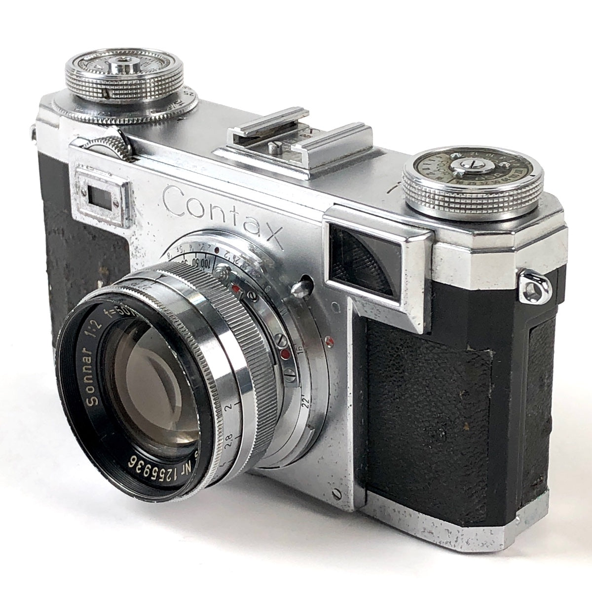 ZEISS IKON CONTAREX ツァイスイコン ジャンク扱い バイセル公式】ツァイス・イコン Zeiss Ikon Contax IIa + 50mm