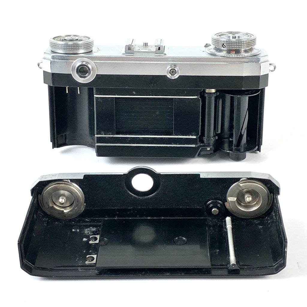 【在庫一掃】 ツァイス・イコン Zeiss Ikon Contax IIa + 50mm F2 ［ジャンク品］ フィルム レンジファインダーカメラ 【中古】cambb