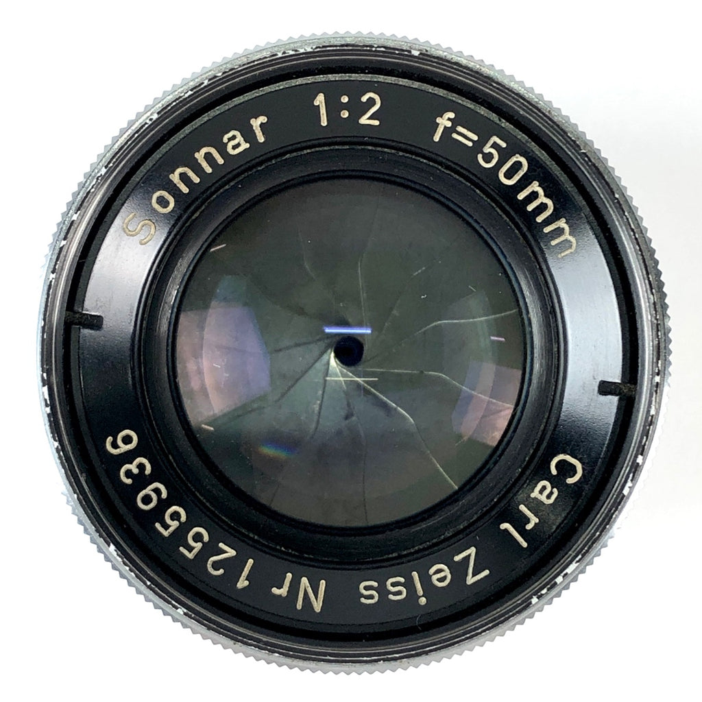 【在庫一掃】 ツァイス・イコン Zeiss Ikon Contax IIa + 50mm F2 ［ジャンク品］ フィルム レンジファインダーカメラ 【中古】cambb