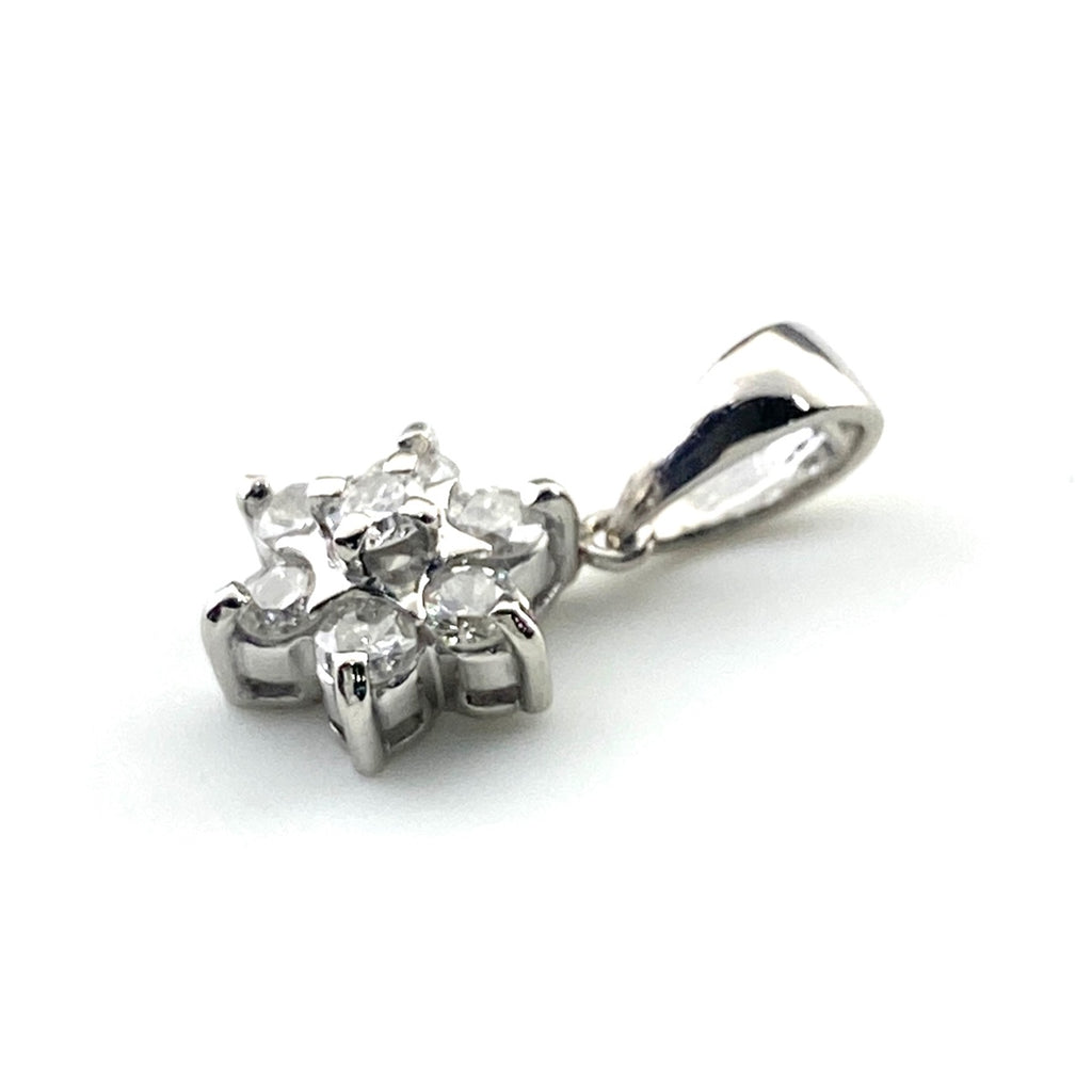 メレダイヤ デザインペンダントトップ プラチナ ペンダントトップ Pt900 ダイヤモンド レディース 【中古】nbjwl