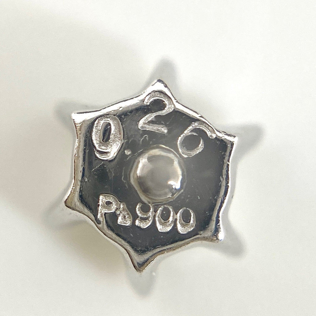 ダイヤモンド デザインピアス プラチナ ピアス Pt900 ダイヤモンド レディース 【中古】nbjwl