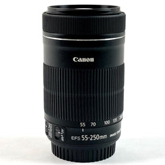 キヤノン Canon EF-S 55-250mm F4-5.6 IS STM 一眼カメラ用レンズ（オートフォーカス） 【中古】cambb