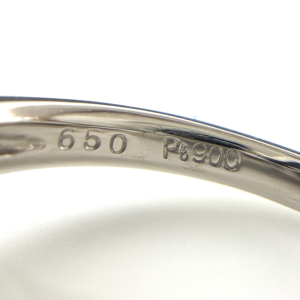 サファイア デザインリング プラチナ 指輪 リング 12.5号 Pt900 サファイア レディース 【中古】nbjwl