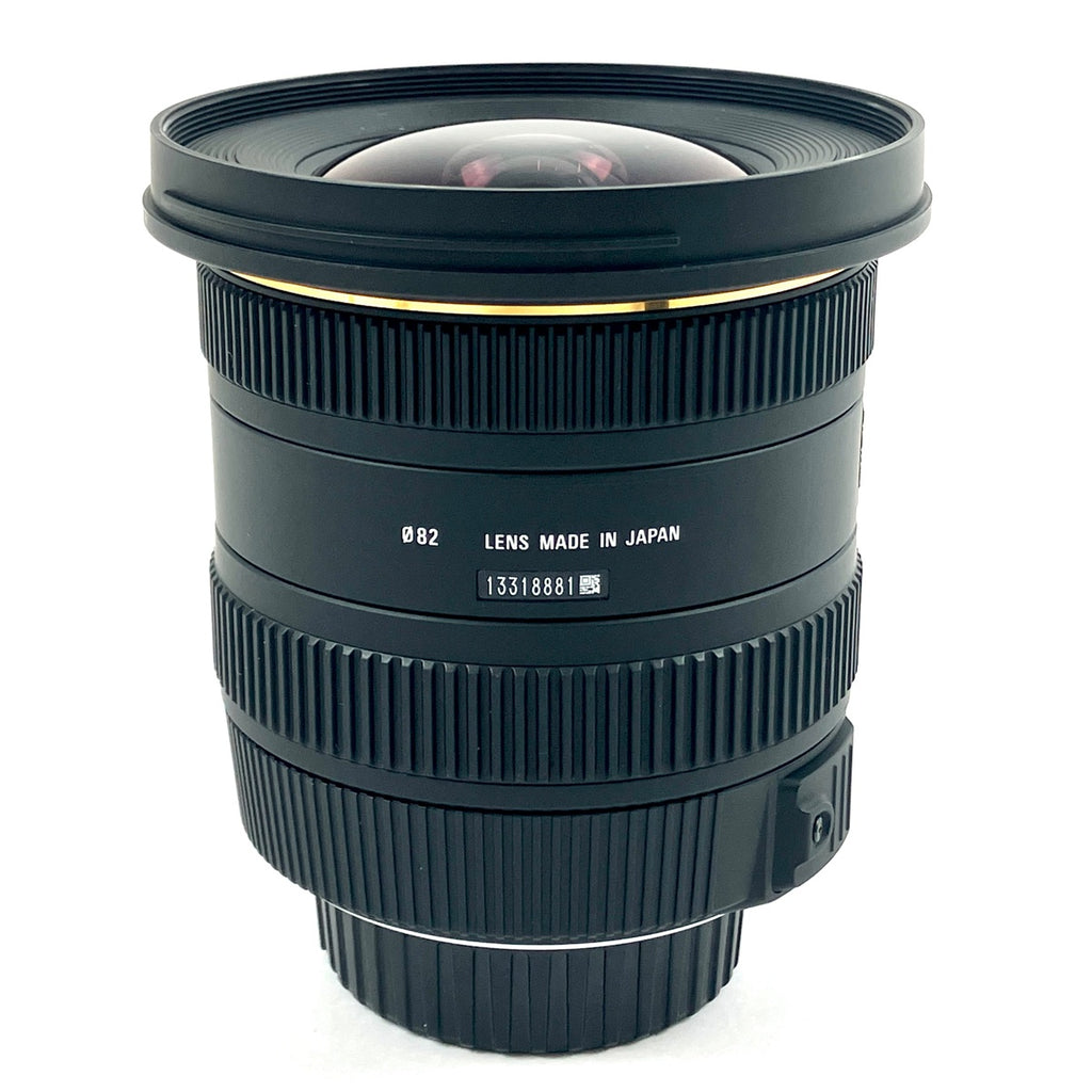 シグマ SIGMA 10-20mm F3.5 EX DC HSM (ニコンF用) 一眼カメラ用レンズ（オートフォーカス） 【中古】