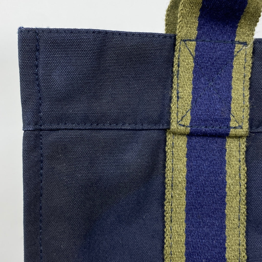 エルメス フールトゥ PM ハンドバッグ トートバッグ キャンバス ネイビー レディース 【中古】brbag