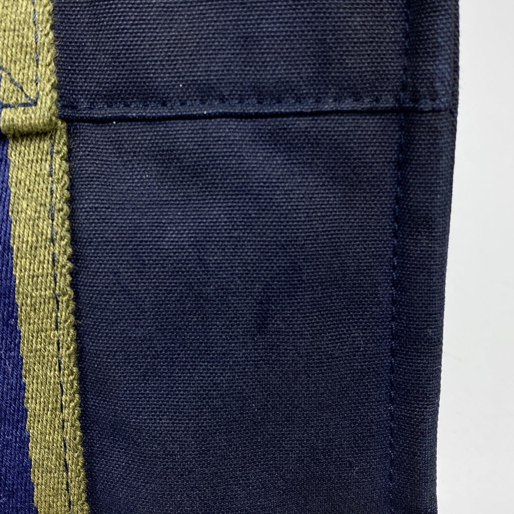 エルメス フールトゥ PM ハンドバッグ トートバッグ キャンバス ネイビー レディース 【中古】brbag