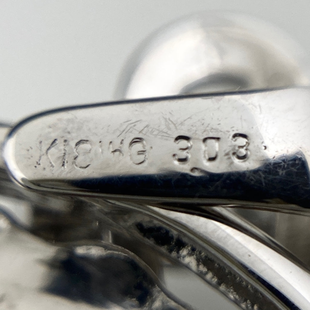 メレダイヤ デザインペンダントトップ WG ホワイトゴールド ペンダントトップ K18 WG ダイヤモンド レディース 【中古】nbjwl
