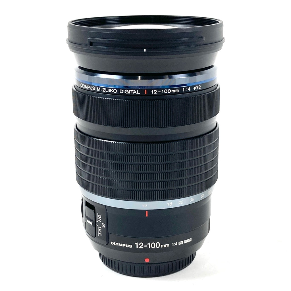オリンパス OLYMPUS M.ZUIKO DIGITAL ED 12-100mm F4.0 IS PRO 一眼カメラ用レンズ（オートフォーカス） 【中古】cambb