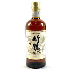 【東京都内限定お届け】ニッカ NIKKA 竹鶴 17年 ピュアモルト 700ml 国産ウイスキー 【古酒】