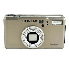 コンタックス CONTAX TVS DIGITAL シルバー コンパクトデジタルカメラ 【中古】