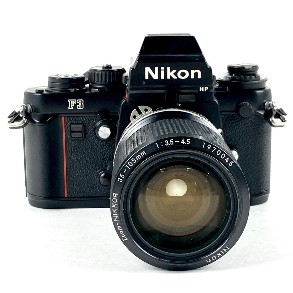 ニコン Nikon F3 HP ＋ Ai-S NIKKOR 35-105mm F3.5-4.5 フィルム マニュアルフォーカス 一眼レフカメラ 【中古】