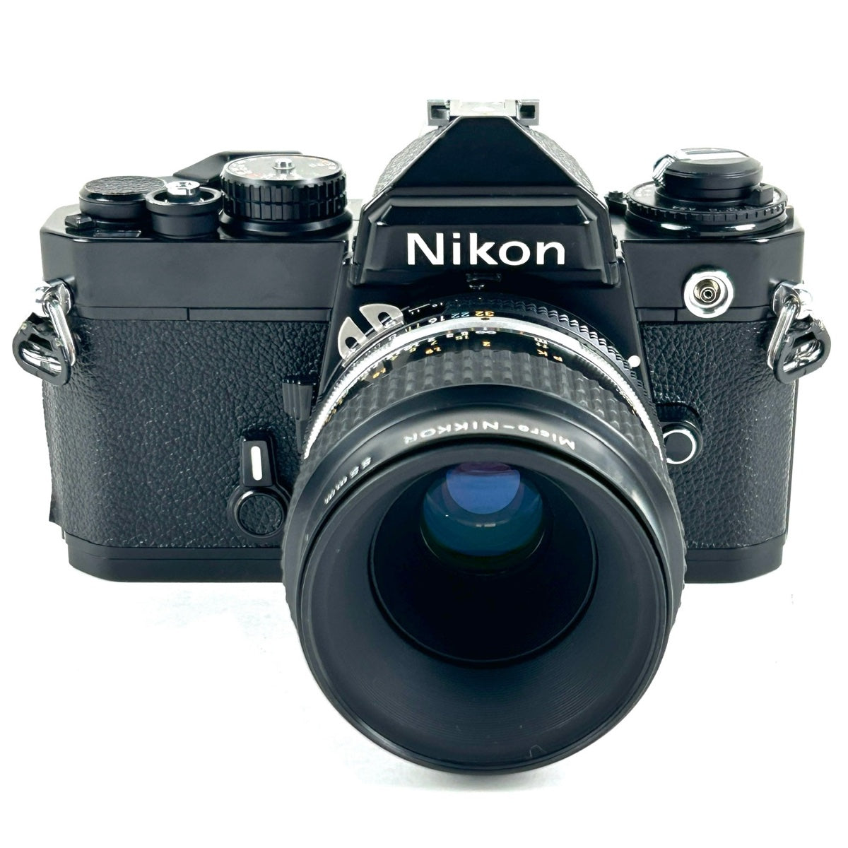 バイセル公式】ニコン Nikon FE ブラック + Ai-S Micro-NIKKOR 55mm F2.8 フィルム マニュアルフォーカス 一眼レフ カメラ 【中古】 - バイセルブランシェ